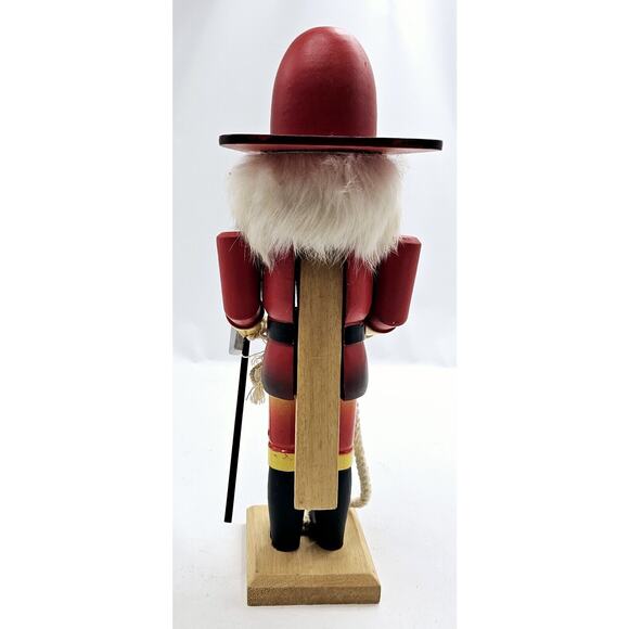 Vintage Nutcracker Village Fireman No 1 Nutcracker 11" Tall 1993 Christmas - Picture 3 of 7